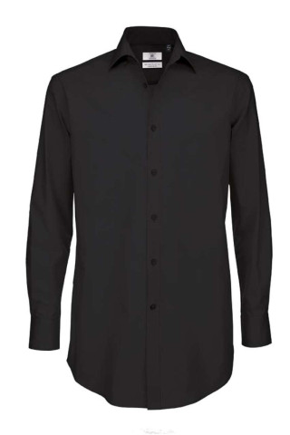 B&C BLACK TIE LSL /MEN
