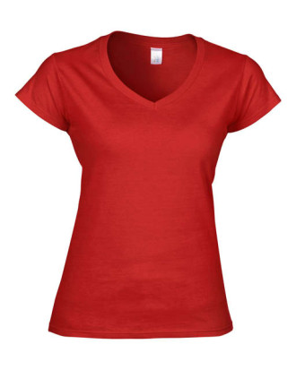 SOFTSTYLE® LADIES' V-NECK T-SHIRT