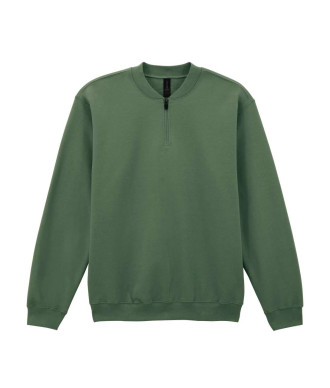 SOFTSTYLE MIDWEIGHT ADULT FLEECE 1/4 ZIP SWEATSHIRT
