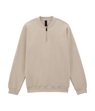 SOFTSTYLE MIDWEIGHT ADULT FLEECE 1/4 ZIP SWEATSHIRT