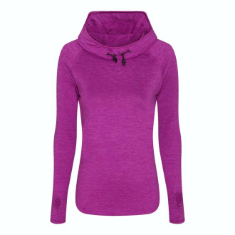 WOMEN'S COOL COWL NECK TOP