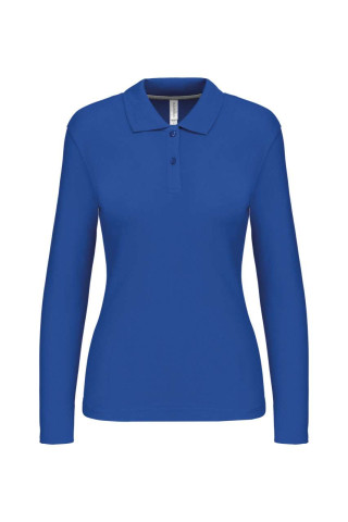 LADIES' LONG-SLEEVED POLO SHIRT