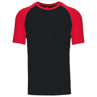 BASEBALL - SHORT-SLEEVED TWO-TONE T-SHIRT