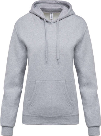 LADIES’ HOODED SWEATSHIRT