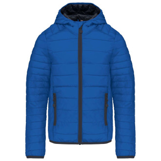 KIDS' LIGHTWEIGHT HOODED PADDED JACKET