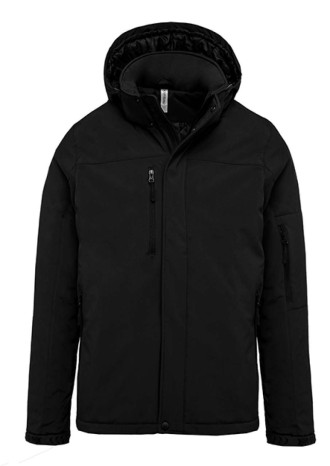 MEN'S HOODED SOFTSHELL LINED PARKA