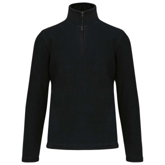 ENZO - ZIP NECK MICROFLEECE JACKET