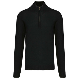 MEN'S ZIP NECK JUMPER