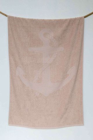 OLIMA „ANCHOR” JACQUARD BEACH TOWEL