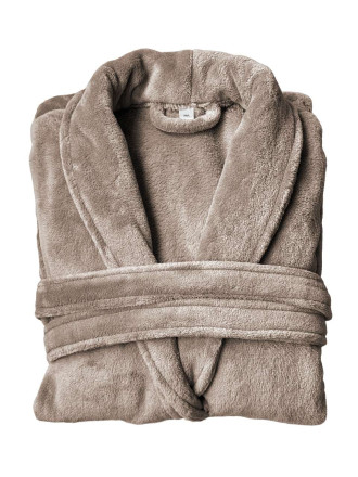 OLIMA CORAL FLEECE BATHROBE