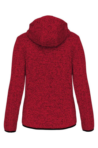 LADIES’ HEATHER HOODED JACKET
