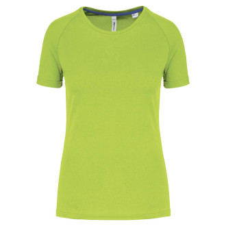 LADIES' RECYCLED ROUND NECK SPORTS T-SHIRT