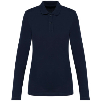 LADIES' LONG-SLEEVED SUPIMA® POLO SHIRT