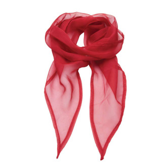 'COLOURS COLLECTION' PLAIN CHIFFON SCARF
