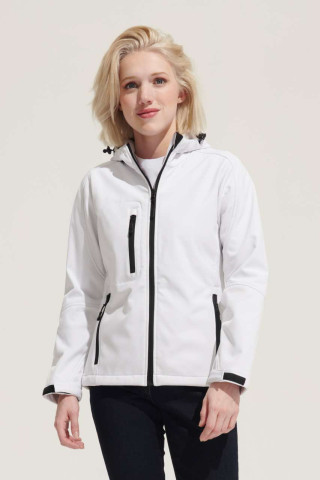 REPLAY ŽENSKA SOFTSHELL JAKNA S KAPULJAČOM
