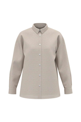 LADIES' OVERSIZE LINEN SHIRT