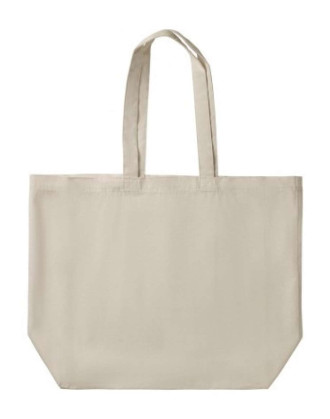 COTTON CANVAS LARGE TOTE