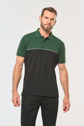 UNISEX DVOBOJNA POLO MAJICA 
