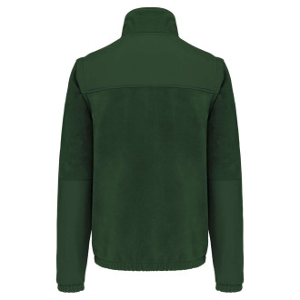 FLEECE JACKET WITH REMOVABLE SLEEVES